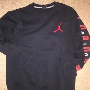 Jumpman and sleeve logo